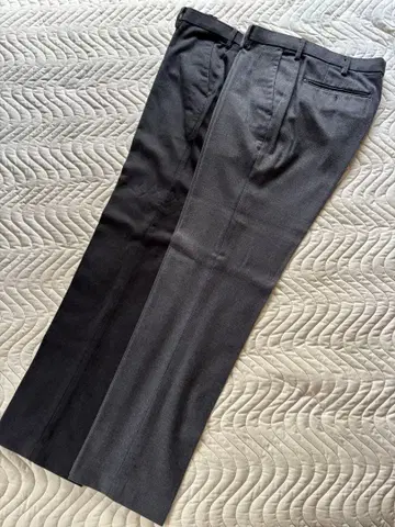 유니클로 UNIQLO 남성용 HEATTECH 슬랙스 W79cm 2세트