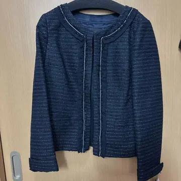 PASSIONE 프릴 트위드 자켓 미사용 새상품