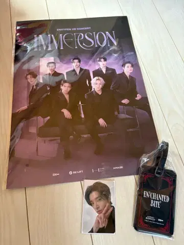 ENHYPEN VR 콘서트 제이 혜택 트레이딩 카드 포스터 세트