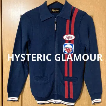 [ 분위기 발군 ] 00's HYSTERIC GLAMOUR 니트 라이더스