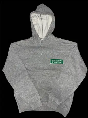 Benetton Formula 1 후드티 M 그레이 90년대 빈티지