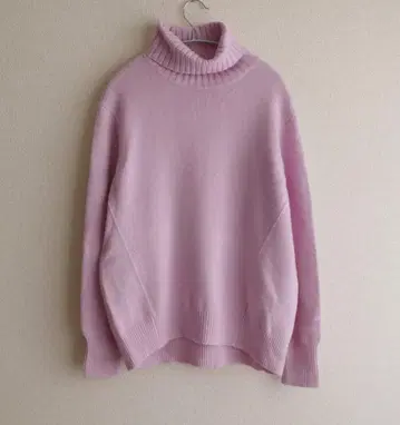 UNITED ARROWS UWSC 바이어스 터틀넥 니트 스웨터