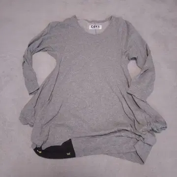 캣츠 그레이 긴팔 튜닉