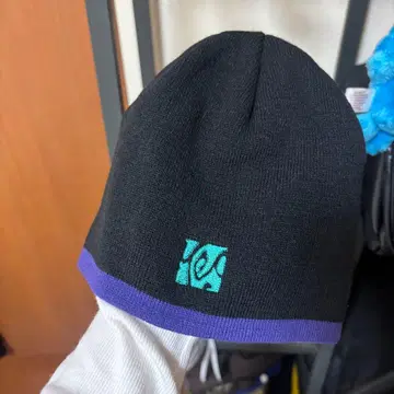 YESYESSEE 블랙 보라색 비니 니트 모자 한국 스트릿 y2k