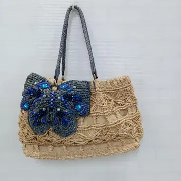 11.11 S276 알파질 핸드백 비즈 바스켓백