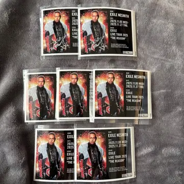 EXILE NESMITH 자판기 라벨 스티커