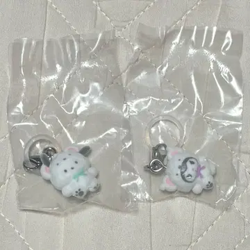 산리오 메지루시 액세서리 가챠 쿠로미 포차코