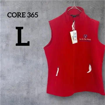 CORE 365 [ L/G ] 여성용 레드 플리스 베스트 해외 구제 의류