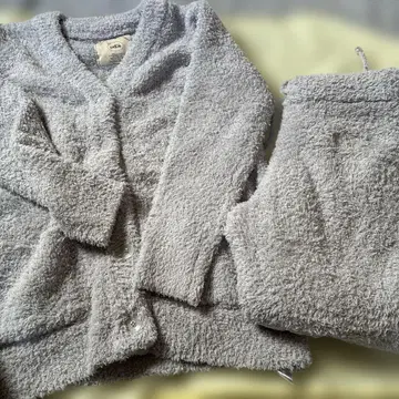 gelato pique 그레이 룸웨어 세트 파자마