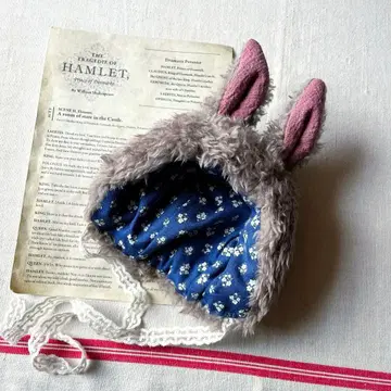 토끼 보닛 브라이스 아웃핏 핸드메이드 토끼 귀 모자 옷 갈아입기 의류