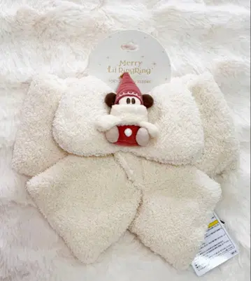 도쿄 디즈니 리조트 크리스마스 릴린린 2025 머플러 새상품