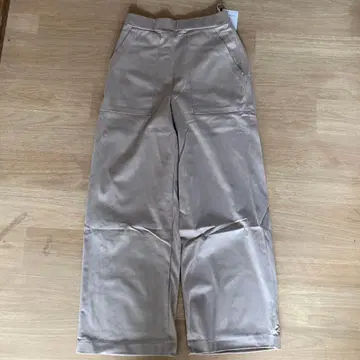 ANDAMON 베이지 와이드 팬츠 일본제