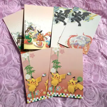포켓몬 엽서 6장 세트
