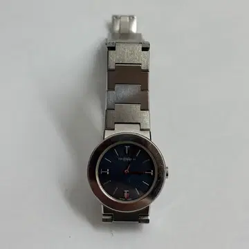 TRUSSARDI 아날로그 쿼츠 손목시계 다크 블루