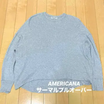 두즈엠클래스 Americana 서멀 풀오버 그레이