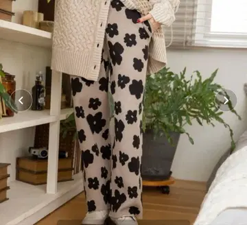 니코앤드 매끄러운 터치 니트 팬츠 L 사이즈