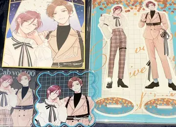 Cab 아라타 릿카 아크릴 스탠드 아크릴 코스터 클리어 카드 색지