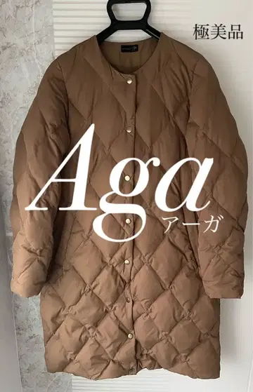 [ 새상품급 ] Aga 아가 노카라 다운 코트 인기 상품
