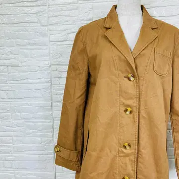 비트코 코튼 코트 M 카멜 브라운 [ 110-38 ]