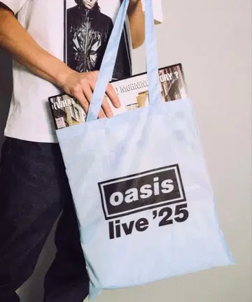 oasis 오아시스 Live'25 에코백 [ 도쿄 한정판 ]
