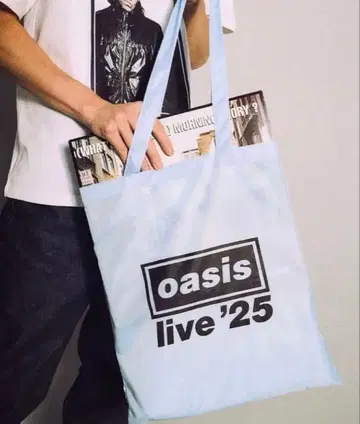 oasis 오아시스 Live'25 에코백 [ 도쿄 한정판 ]