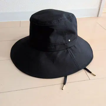 UNITED ARROWS 와이드 브림 햇2 UV 케어 블랙