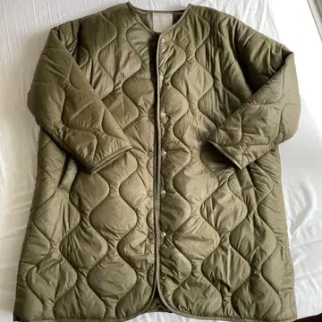 ZOOTIE 올리브 퀼팅 자켓