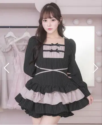 pium 사다리 리본 티어드 셋업