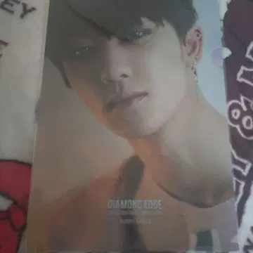 SEVENTEEN DIAMOND EDGE 한정판 민하오 클리어 파일