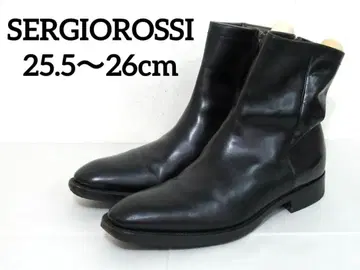 SERGIOROSSI 세르지오로시 사이드 지퍼 부츠 25.5~26cm