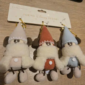 미사용 새상품 디즈니 크리스마스 2025 릴린린 봉제 인형 참 3개