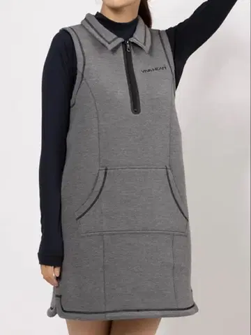 비바 하트 종이상자 니트 원피스 점퍼 스커트 42 L 사이즈