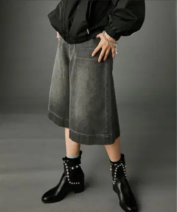 면 100% 하프 데님 팬츠 GEVS.