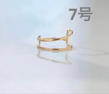 시에나 로제 반지 링 k10 골드 7호