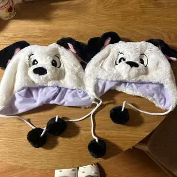 [ 2마리 세트 ] 101마리 강아지 모자 58cm