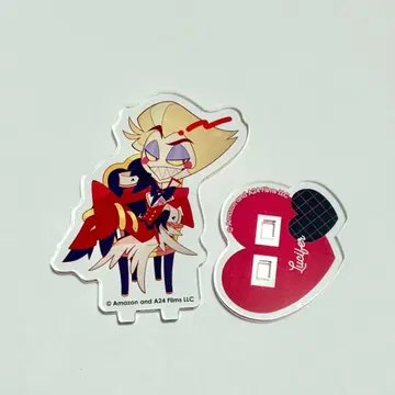 해즈빈 호텔 애니메이트 카페 미니 아크릴 스탠드 루시퍼