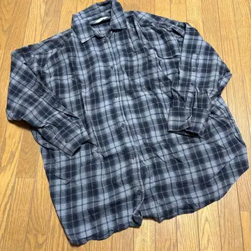 KBF BIG 체크 셔츠