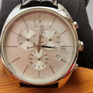 Calvin Klein 크로노그래프 손목시계 정크제품