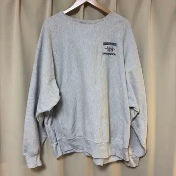 챔피언 프리미엄 리버스 위브 트레이닝복 그레이