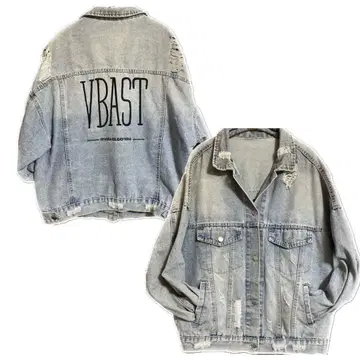 1994년 디자이너 컬렉션 오니 페이드 denim jacket XL