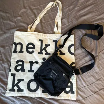 marimekko 블랙 숄더백 토트 포함