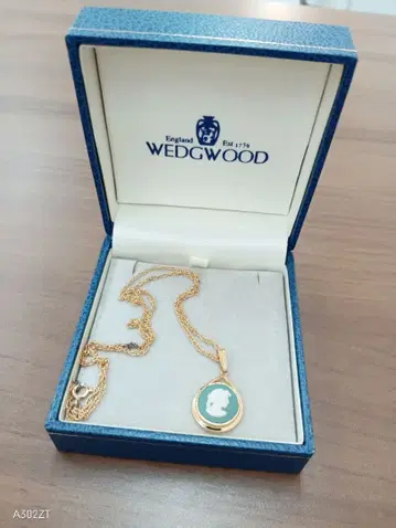 Wedgwood 카메오 디자인 목걸이 골드 여성용 액세서리