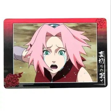 NARUTO No.015 배신의 끝 카드 구미 숙명의 재회 2008년