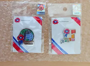 만박 핀 배지 미야쿠미야쿠 지구 일본 열도