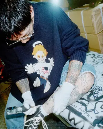 DAIRIKU x TAPPEI 'Angel' 풀오버 니트