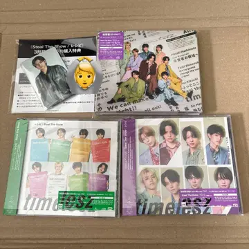 timelesz Steal The Show CD Blu-ray 3종