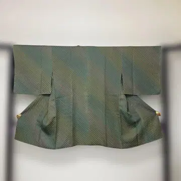 그린 계열 스트라이프 겉옷 미사용품 특F