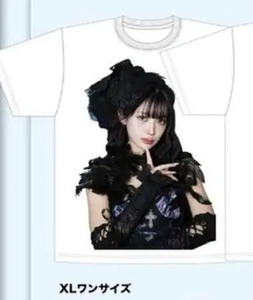 쿠로미야 레이 얼굴 T셔츠 REIRIE