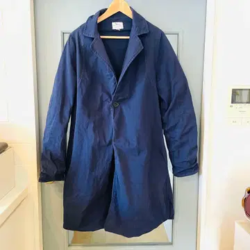 [ Made in England ] Yarmo 워크 코트 M 네이비