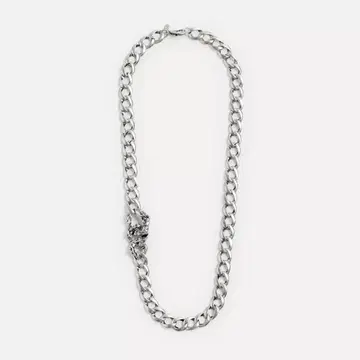 ZARA 자라 남성용 메탈 링크 체인 목걸이 미사용 새상품